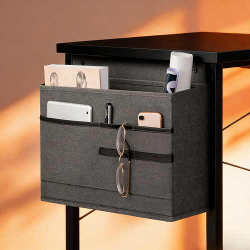 40" Desk with Outlets & USB, Modern & Functional