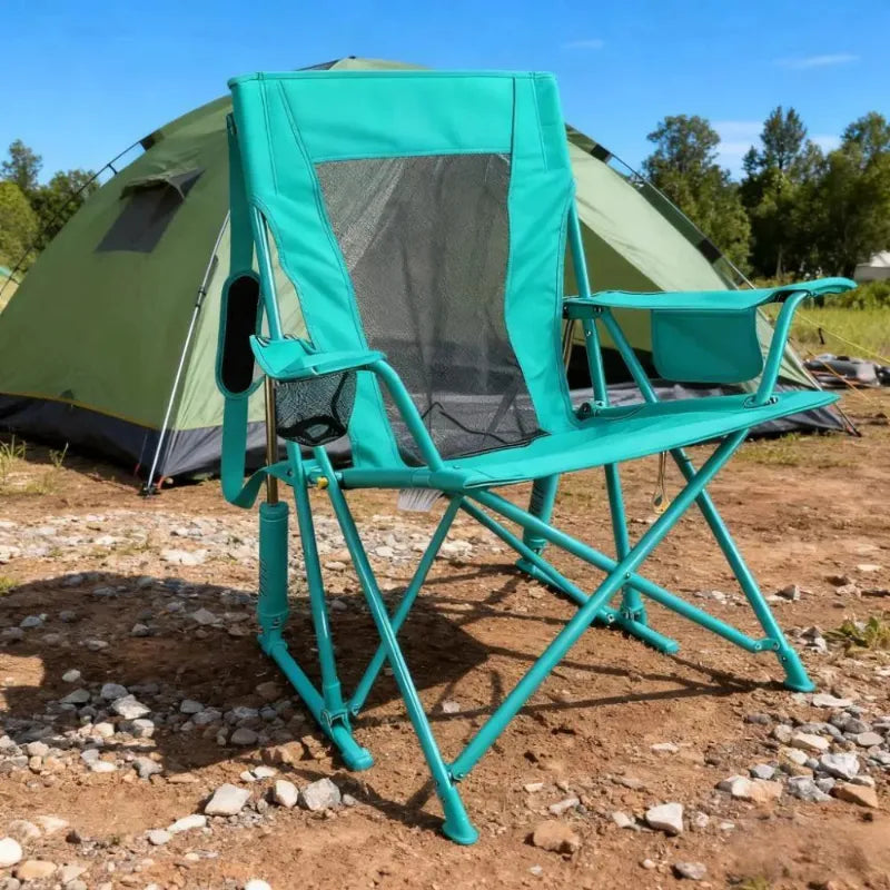 Comfortable Rocking Chair, 350lbs Capacity, Extra-Wide Back (Free Table Included)